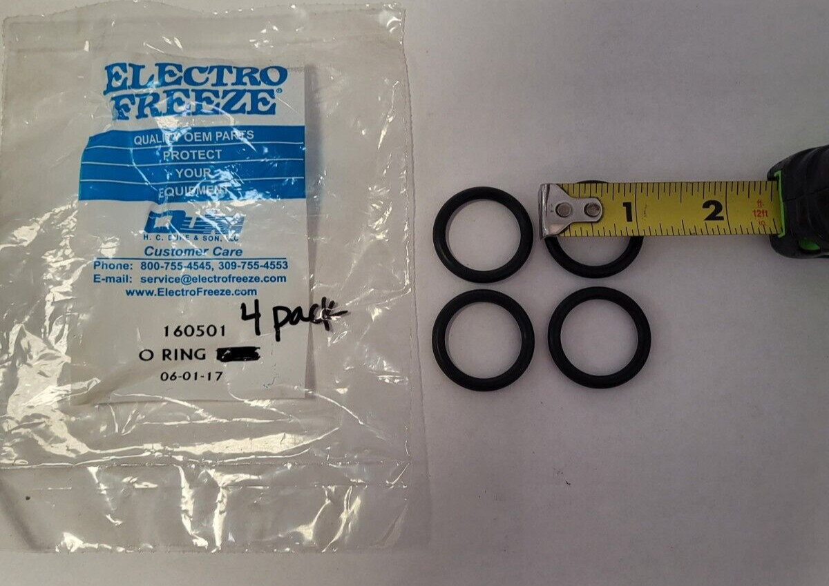 Electro Freeze HC160501 O-Ring 4 pack
