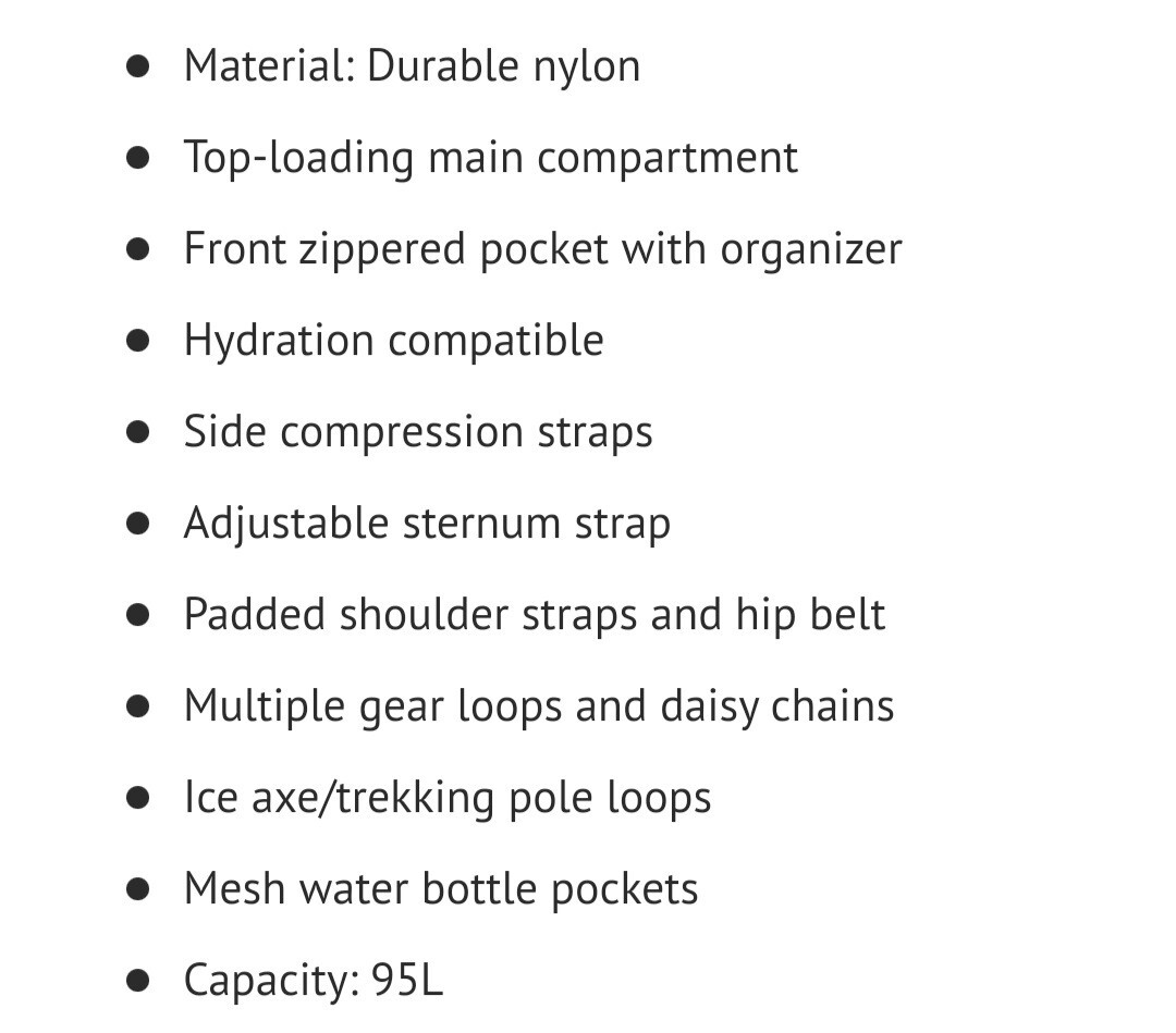 EMS longtrail II Backpack