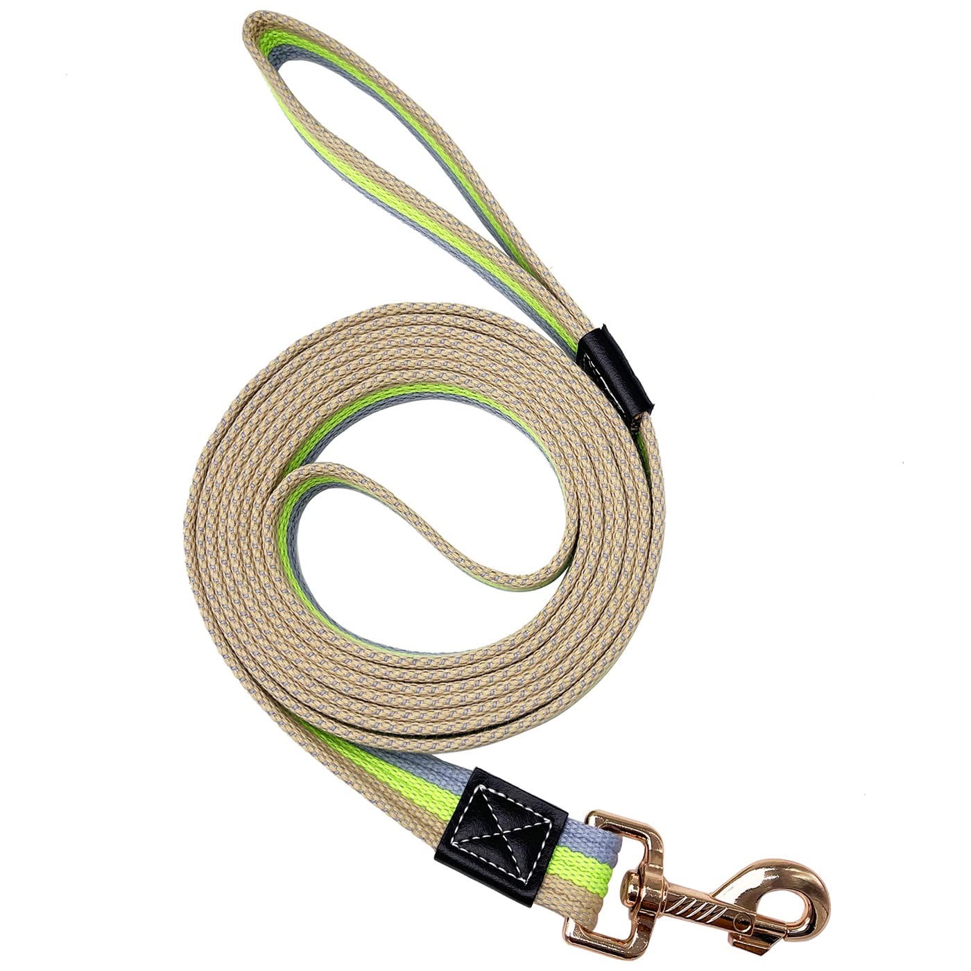 Shorven Soft Cotton Web Dog Leash Basic Training Walking Lead, 15FT Long, 0.8...