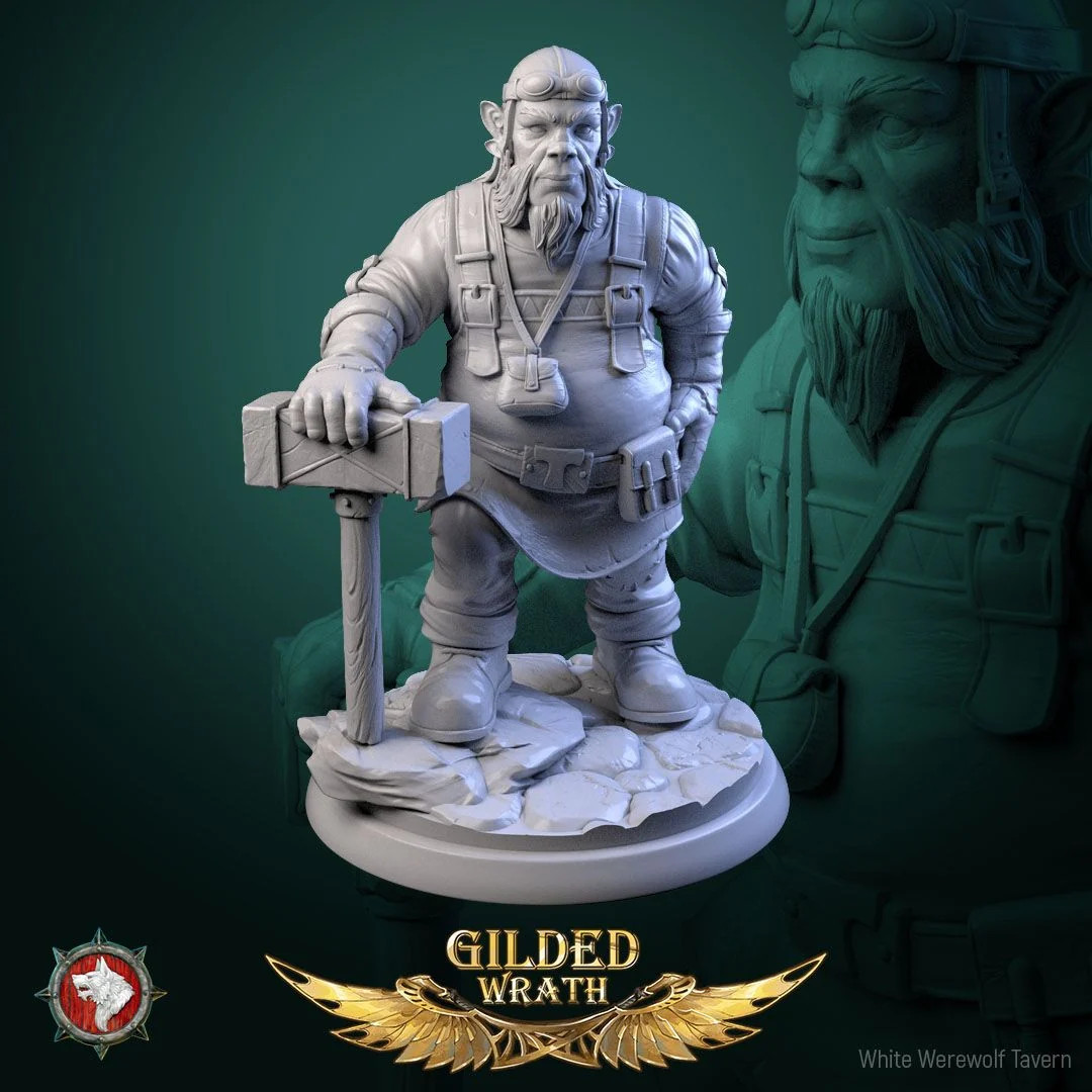 Sons of the Shining Forge - Resin Tabletop Miniature