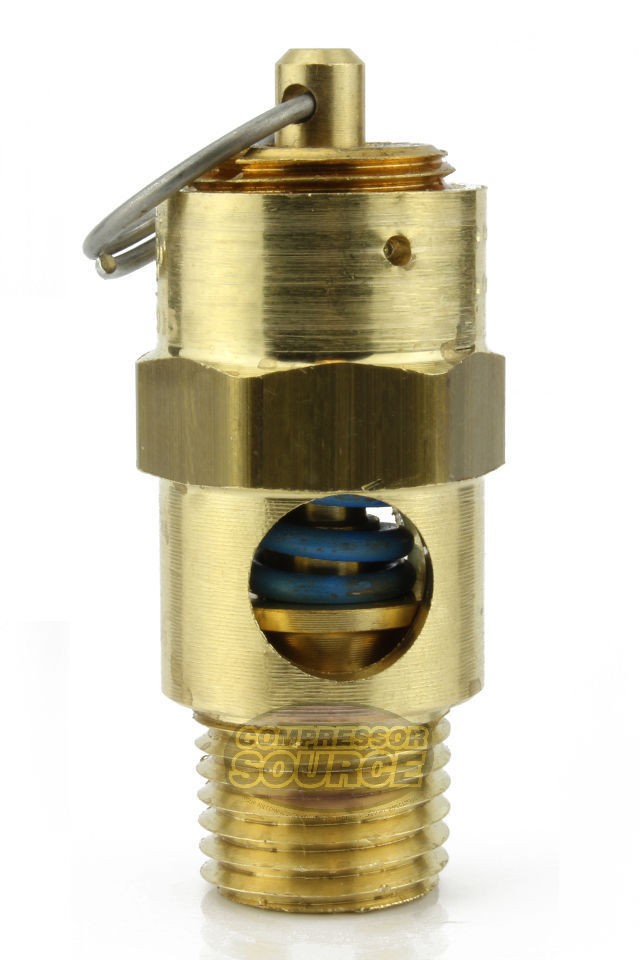 1/4" NPT 115 PSI Air Compressor Safety Relief Pressure Valve Tank Pop Off USA