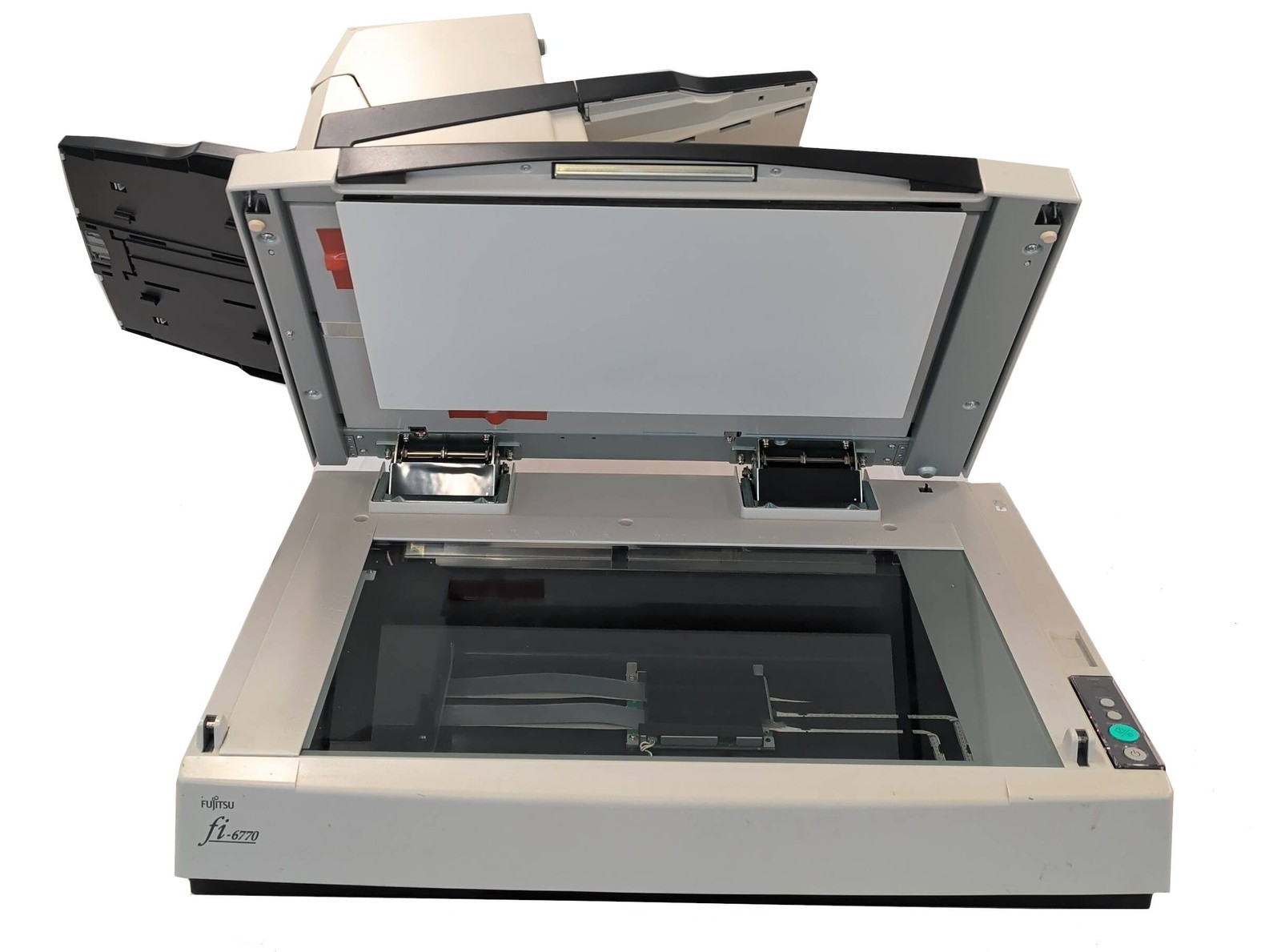 Fujitsu FI-6770 Flatbed Color Duplex Pass Through Document Scanner w/ Trays