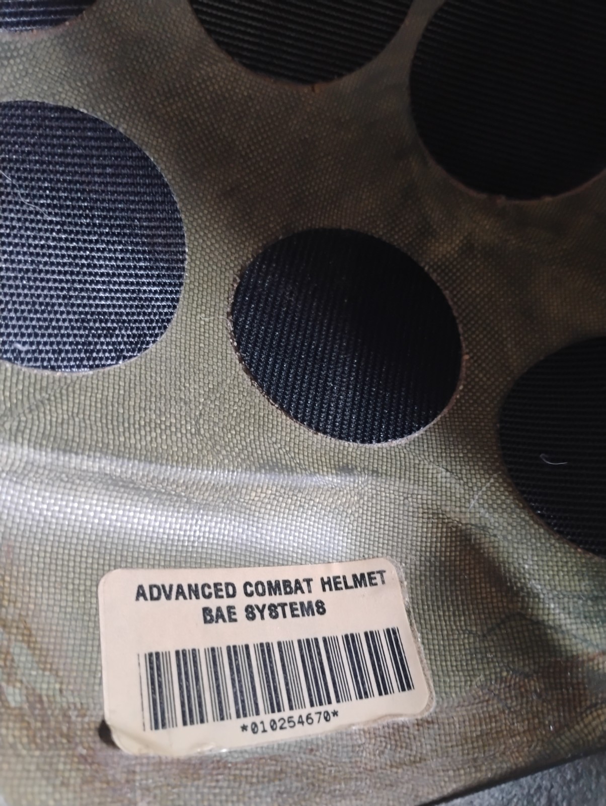 USGI Army BAE ACH Advanced Combat Helmet Size Medium