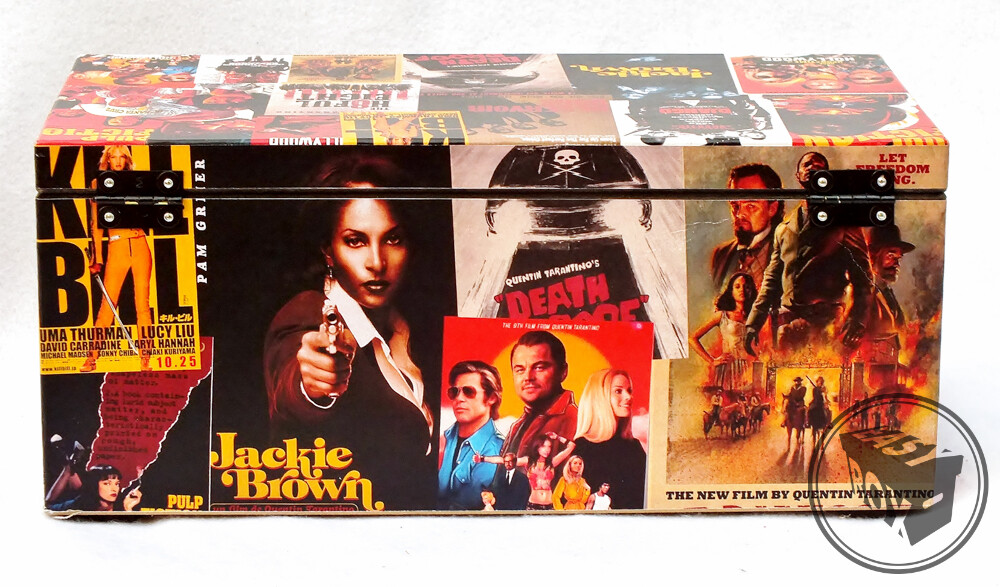 Tarantino - DVD 's / Blu-rays Box Chest MDF