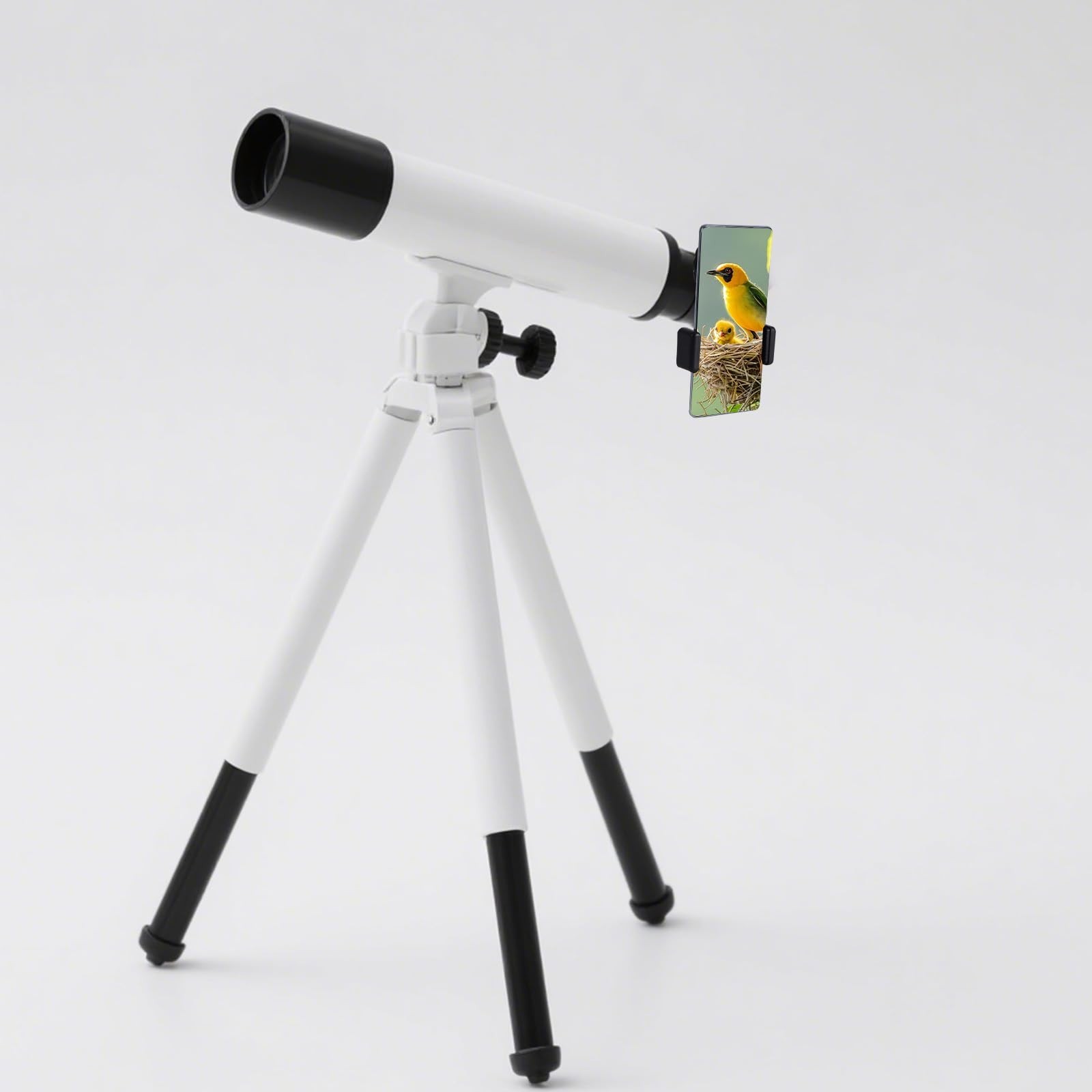Universal Binocular Phone Adapter, 360°Rotatable Telescope Microscope Phone
