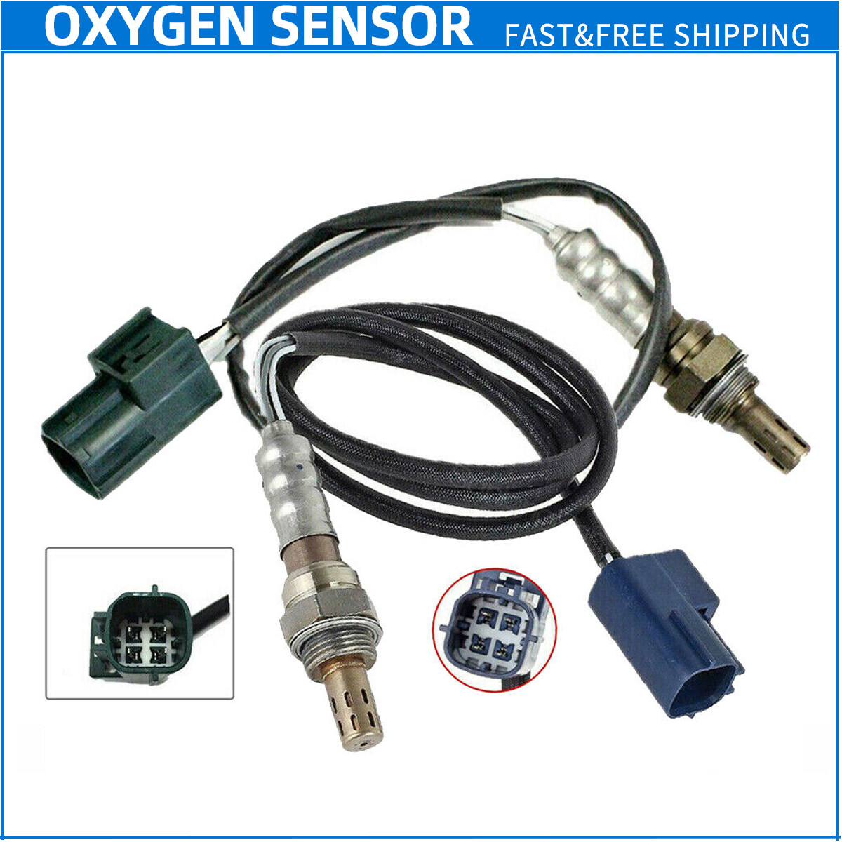 2pcs Downstream O2 Oxygen Sensor For 2005-2012 Nissan Pathfinder4.0L USA