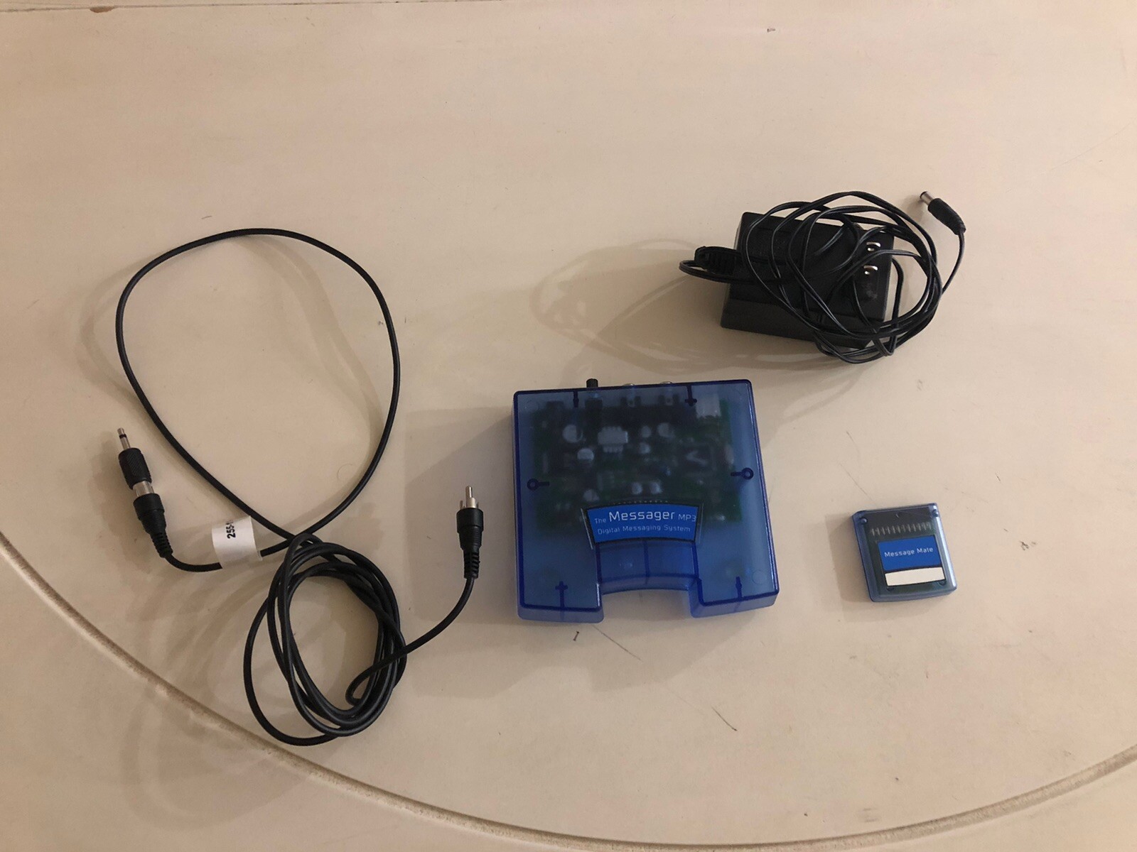 The Messager MP3 Digital Messaging System MSG-64T w/ Cartridge And Cables