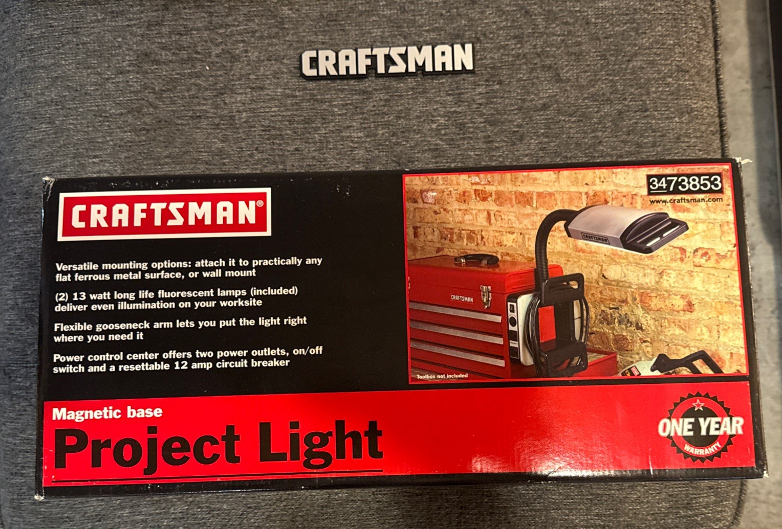 Craftsman 73853 Magnetic Base Project Light.