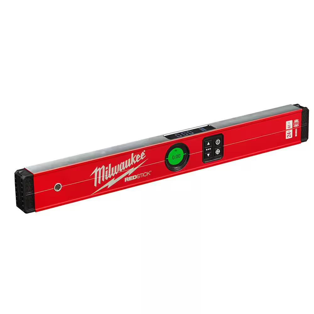 24 In. Redstick Digital Box Level with Pin-Point Measurement Technology