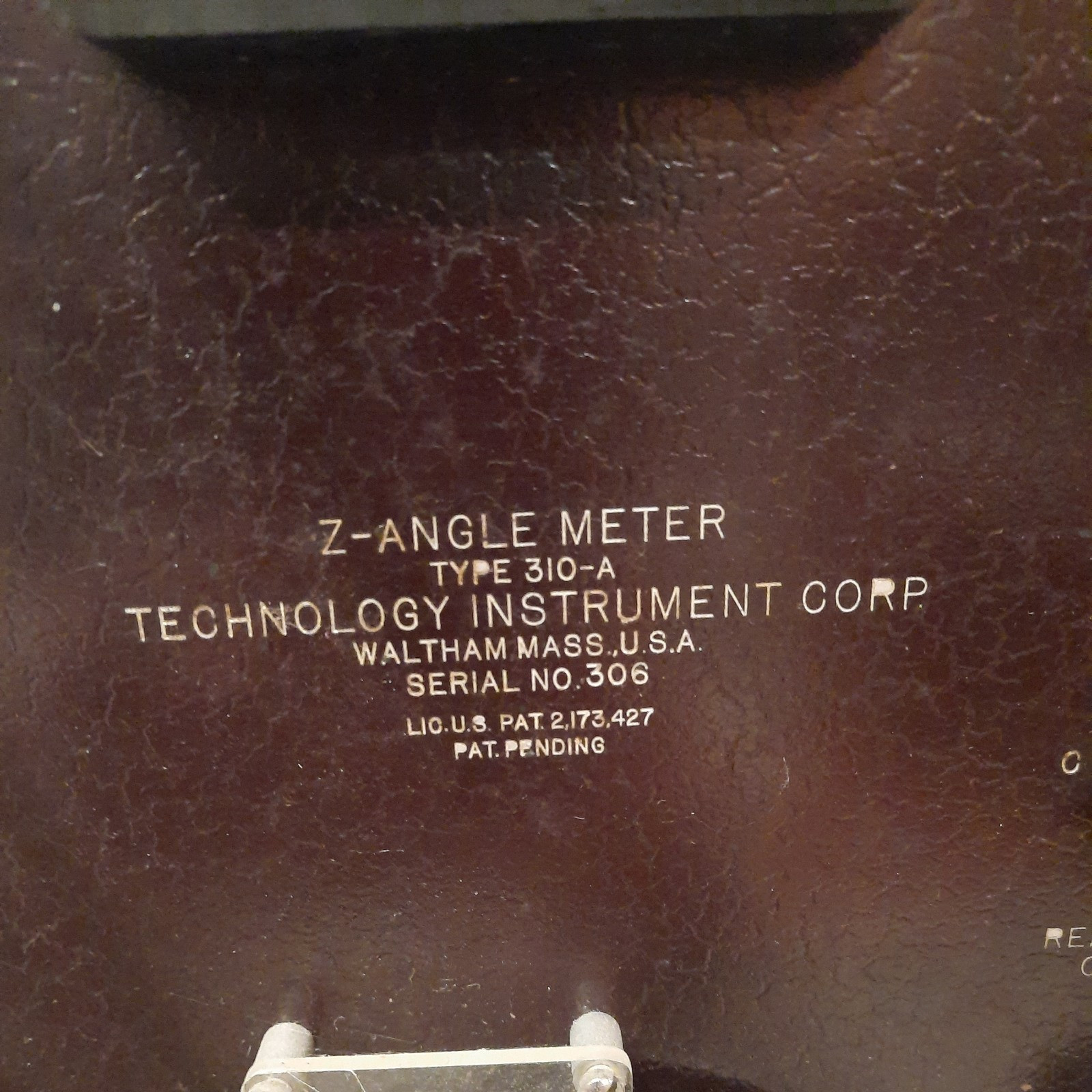 Vintage Audio Test Instrument Z Angle Meter 310-a