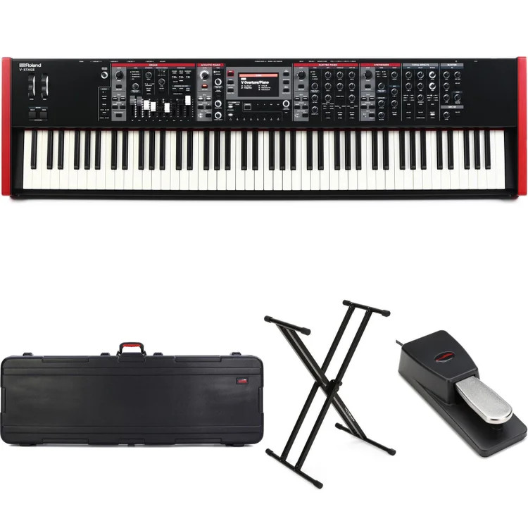 Roland V-Stage88 Piano - Stage Bundle