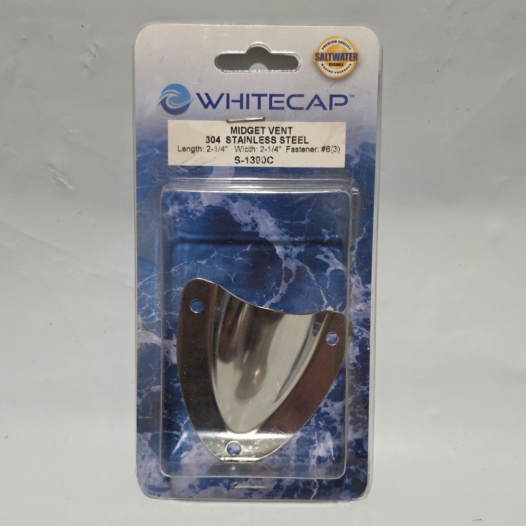 Whitecap Clam Shell Midget Vent  2-1/4" x 2-1/4" S-1390C UPC 725060139018