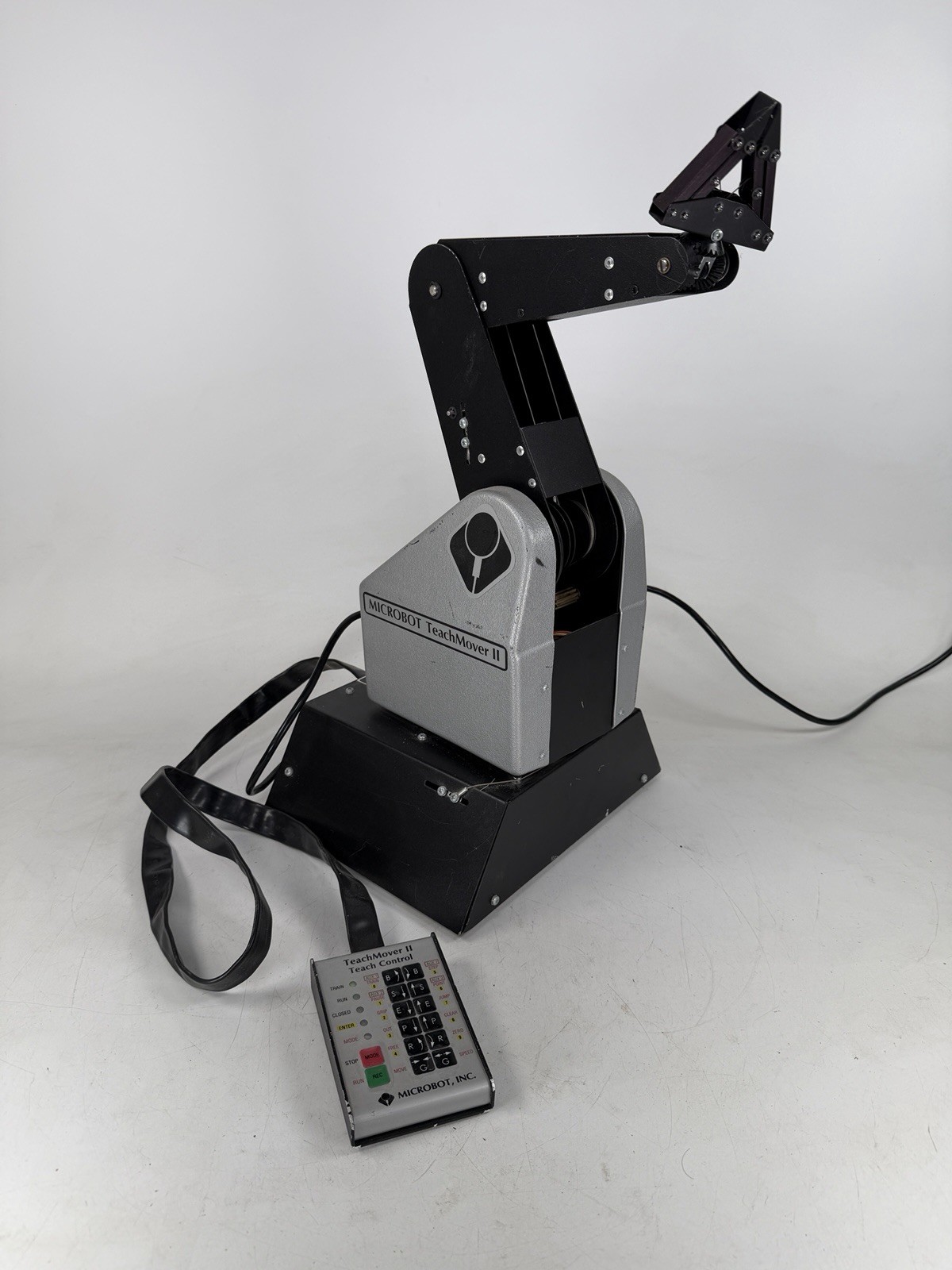 Microbot Teachmover 2 Programmable Robot Arm Toy Teaching Device  TESTED/VIDEO