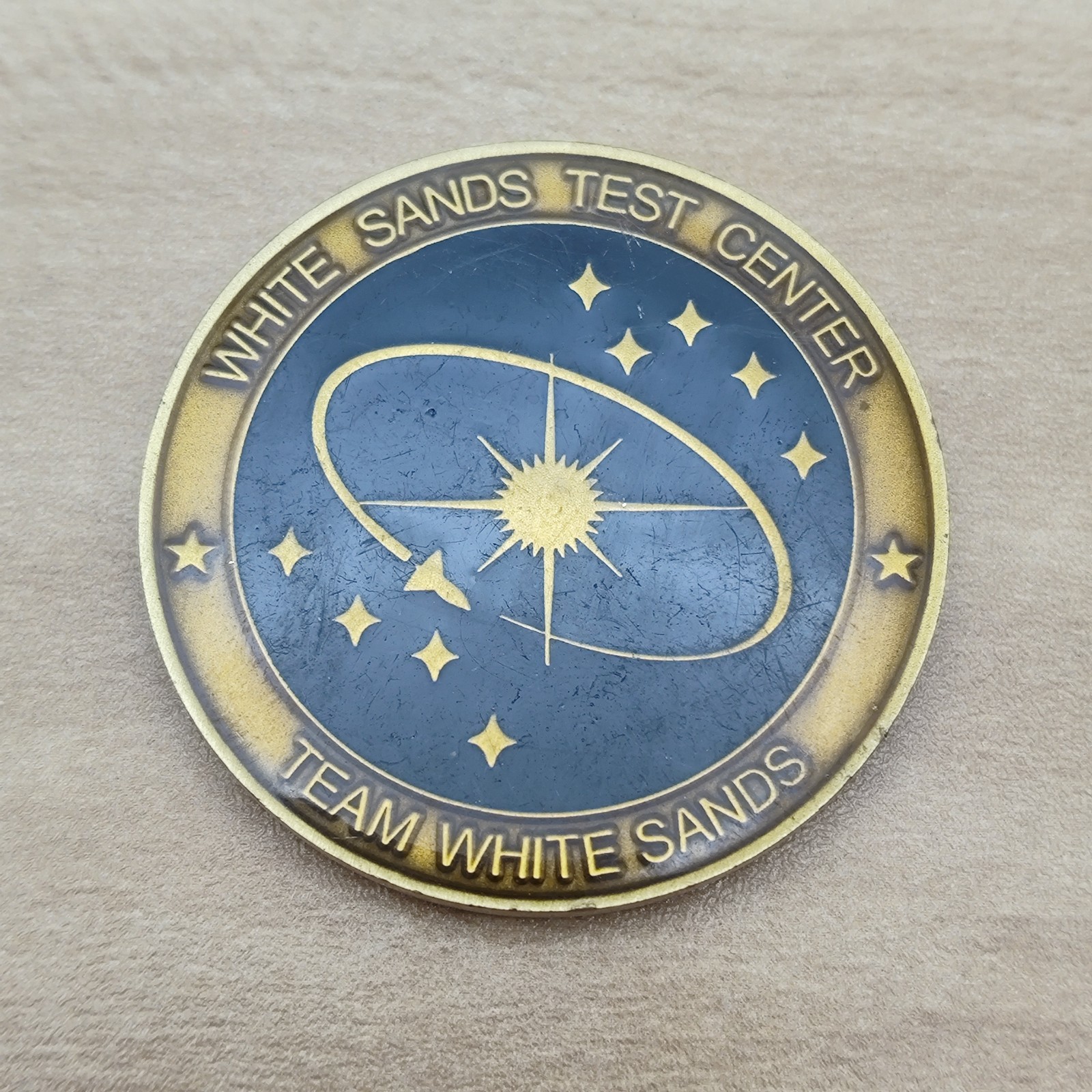 White Sands Test Center Team White Sands Challenge Coin