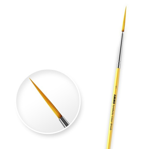 AMMO by MIG Brushes - #1 SYNTHETIC LINER BRUSH
