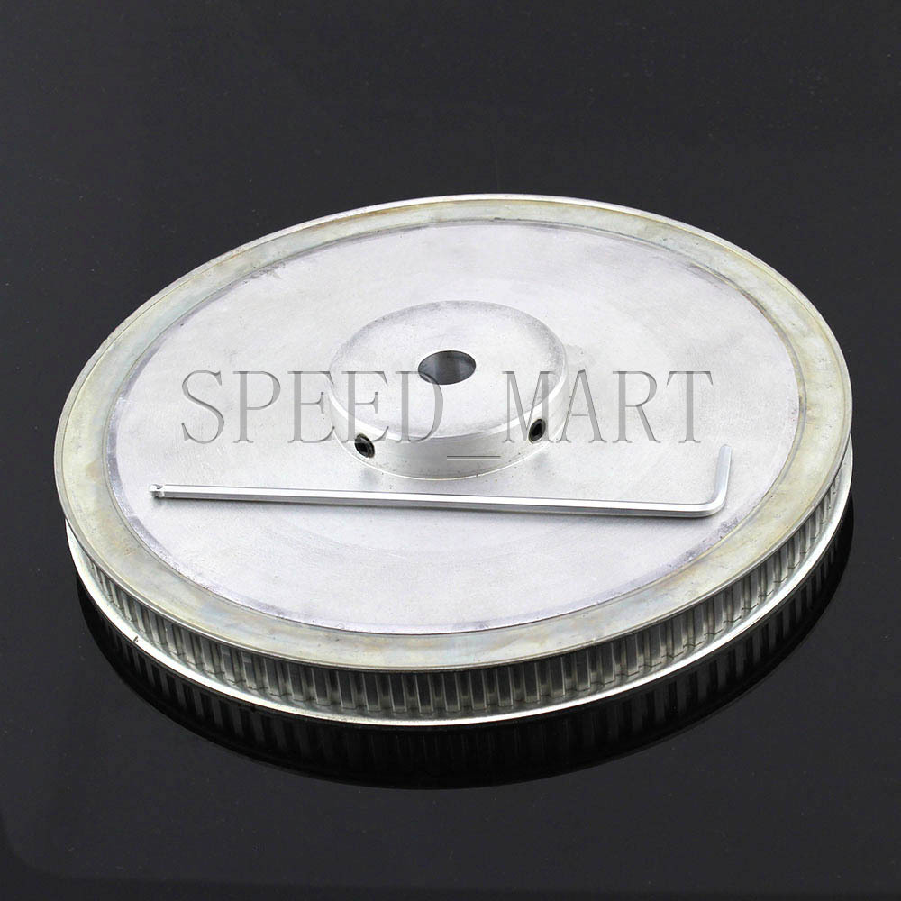 XL Type XL100T Aluminum Timing Belt Pulley 100 Teeth 10mm Bore for Stepper Motor