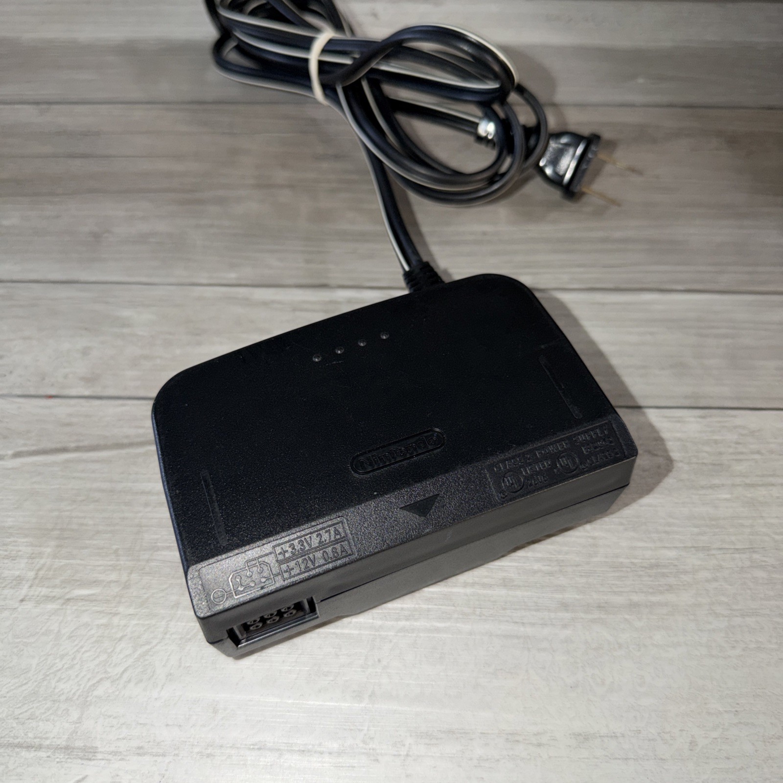OEM Nintendo 64 N64 Power Supply Cord Brick Official NUS-002 Tested Working