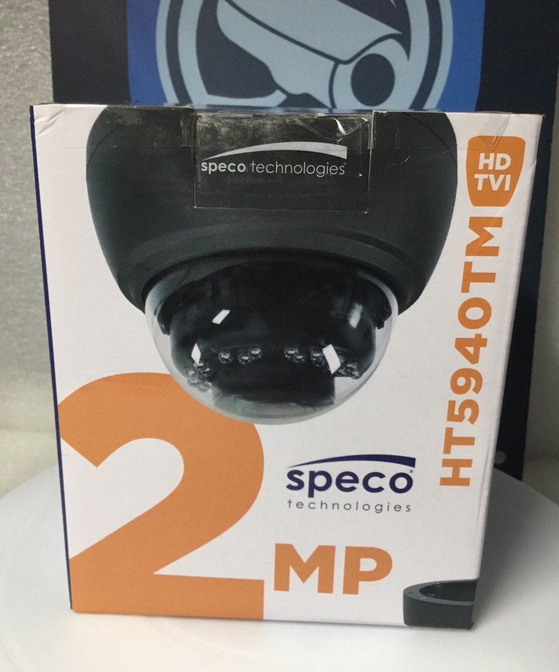 SPECO HT5940TM HD-TVI Color Camera W/2.8-12mm Motorized Lens LED Heater 2MP NEW!