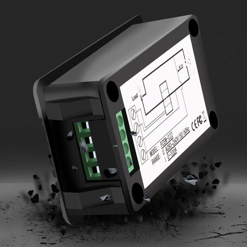 Effortlessly Track and Control Energy Consumption with LCD Power Meter
