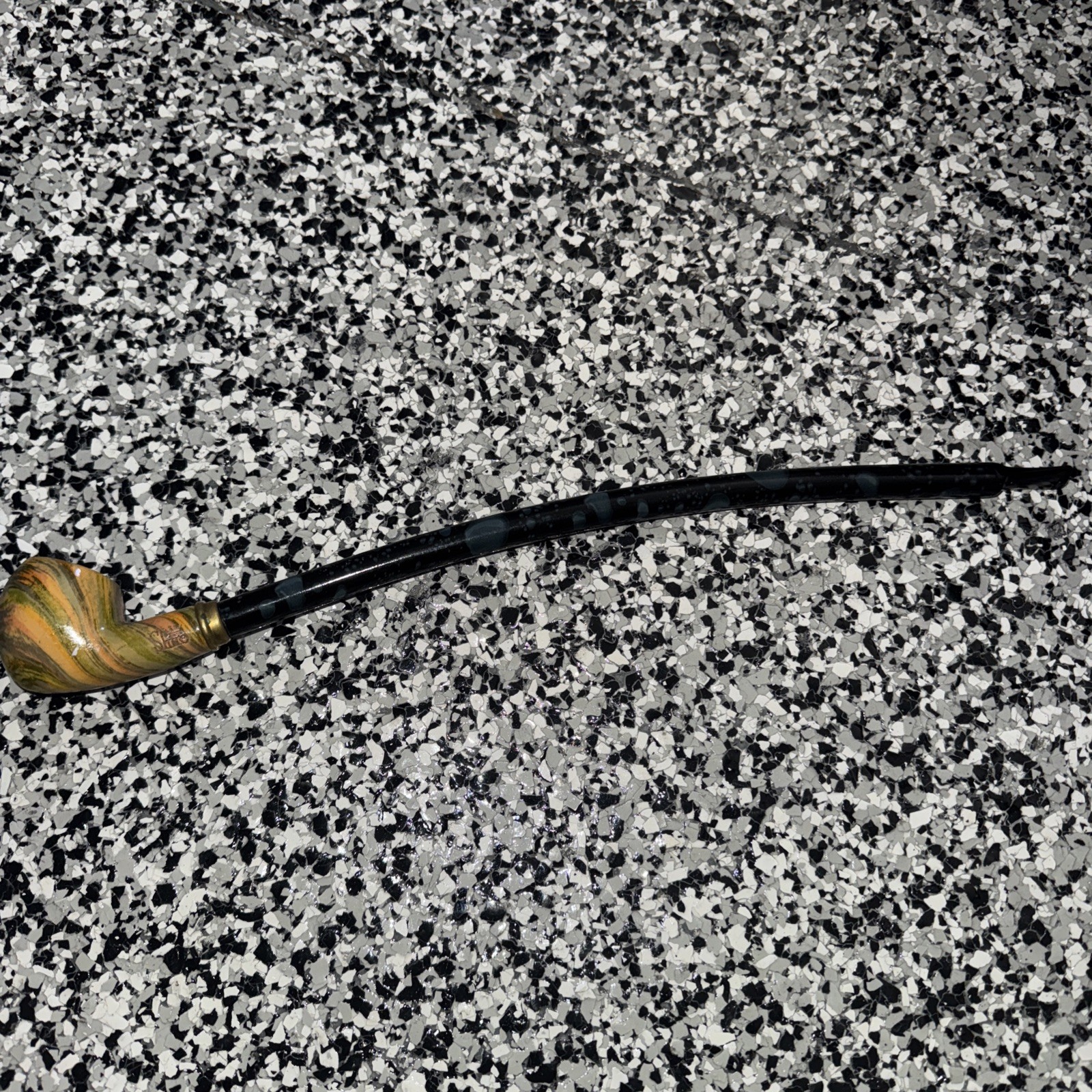 Pulsar Shire Pipes Black/Gray Stem Pipe - 15” (45)