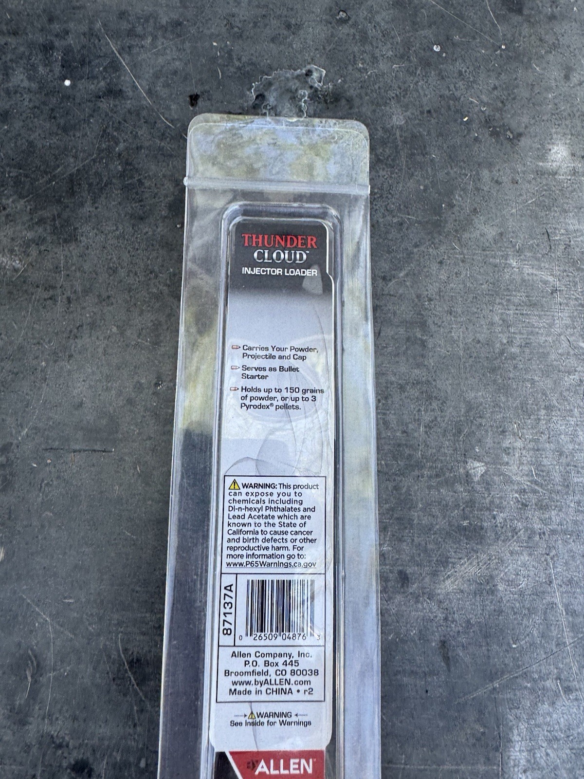 Thunder Cloud by Allen - Injector Loader 87137A - New