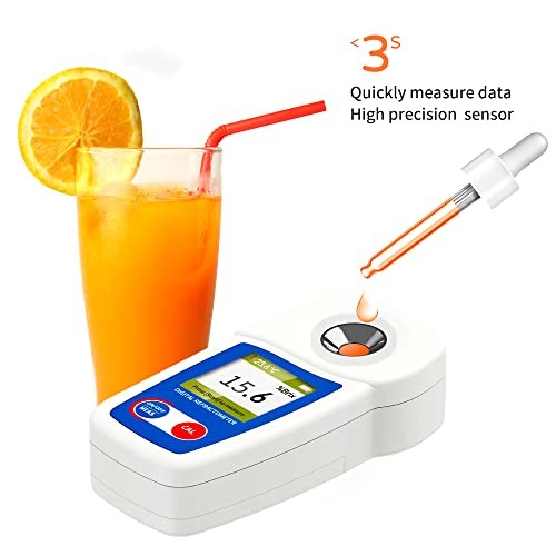 Digital Brix Refractometer - Brix Meter - Automatic Temperature