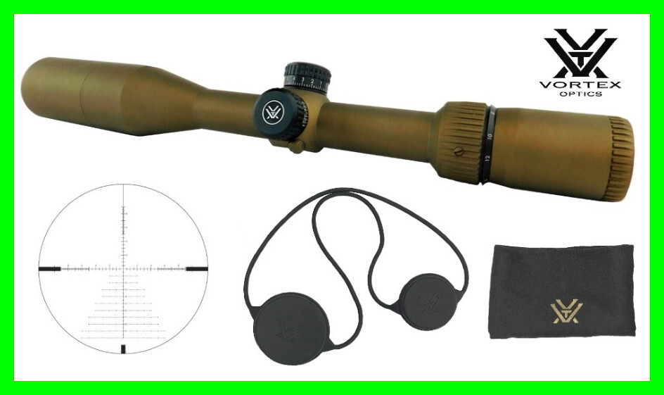 Vortex Diamondback BURNT BRONZE Cerakote 6-24x50 2EBR 2C (MOA) FFP Rifle Scope