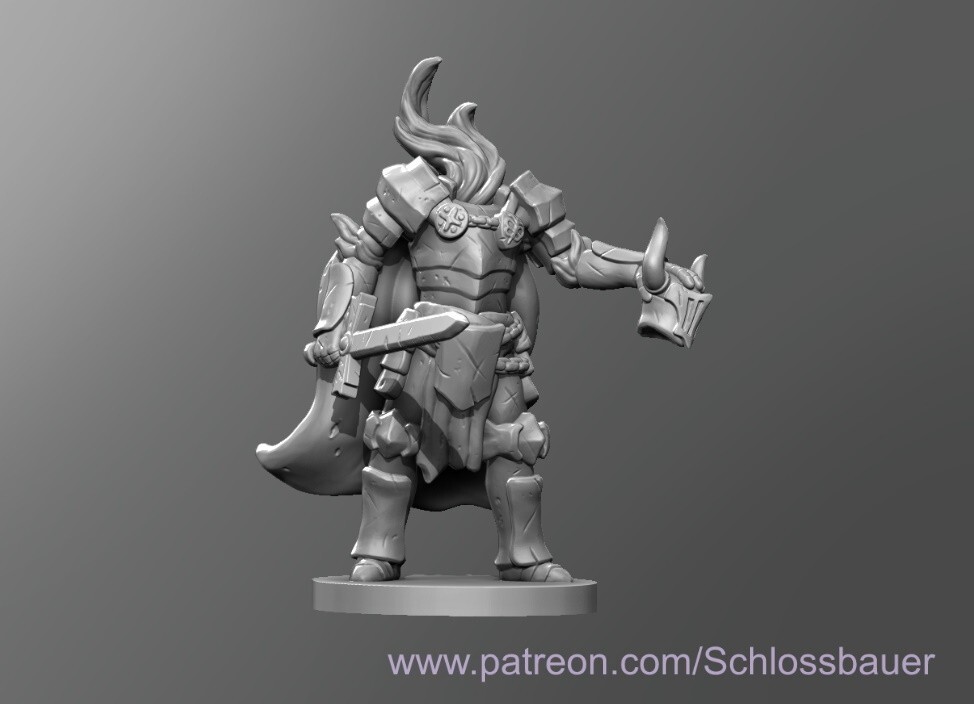 Spiritual Weapon Animated Armor Spell Effect 28mm Scale DND D&D Miniature SB