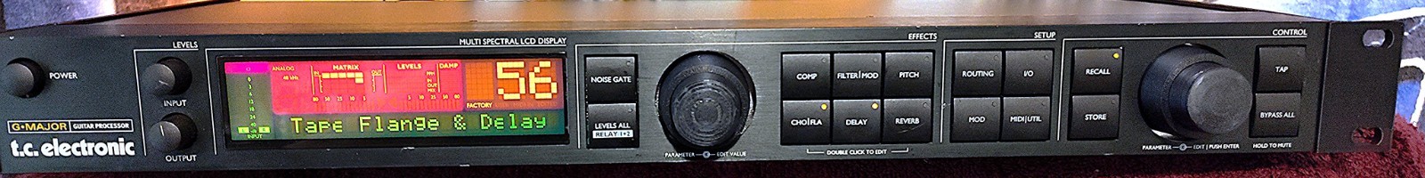 TC Electronic G-Major Rack sides 2 set