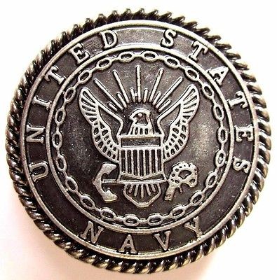 United States Navy Concho Navy Medallions Set of two