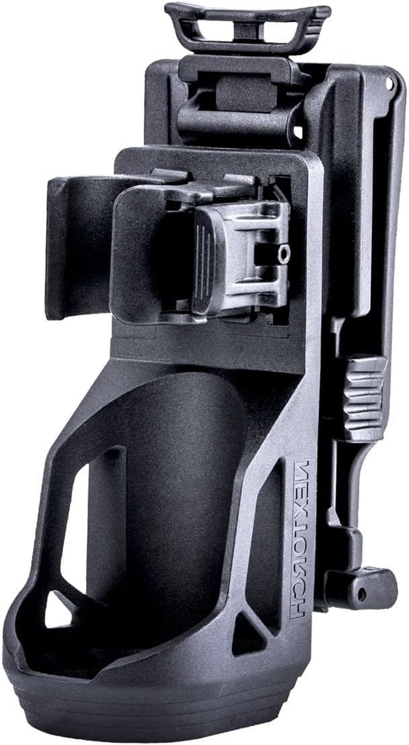 V51 Tactical Flashlight Holster with Adjustable Locking Belt System