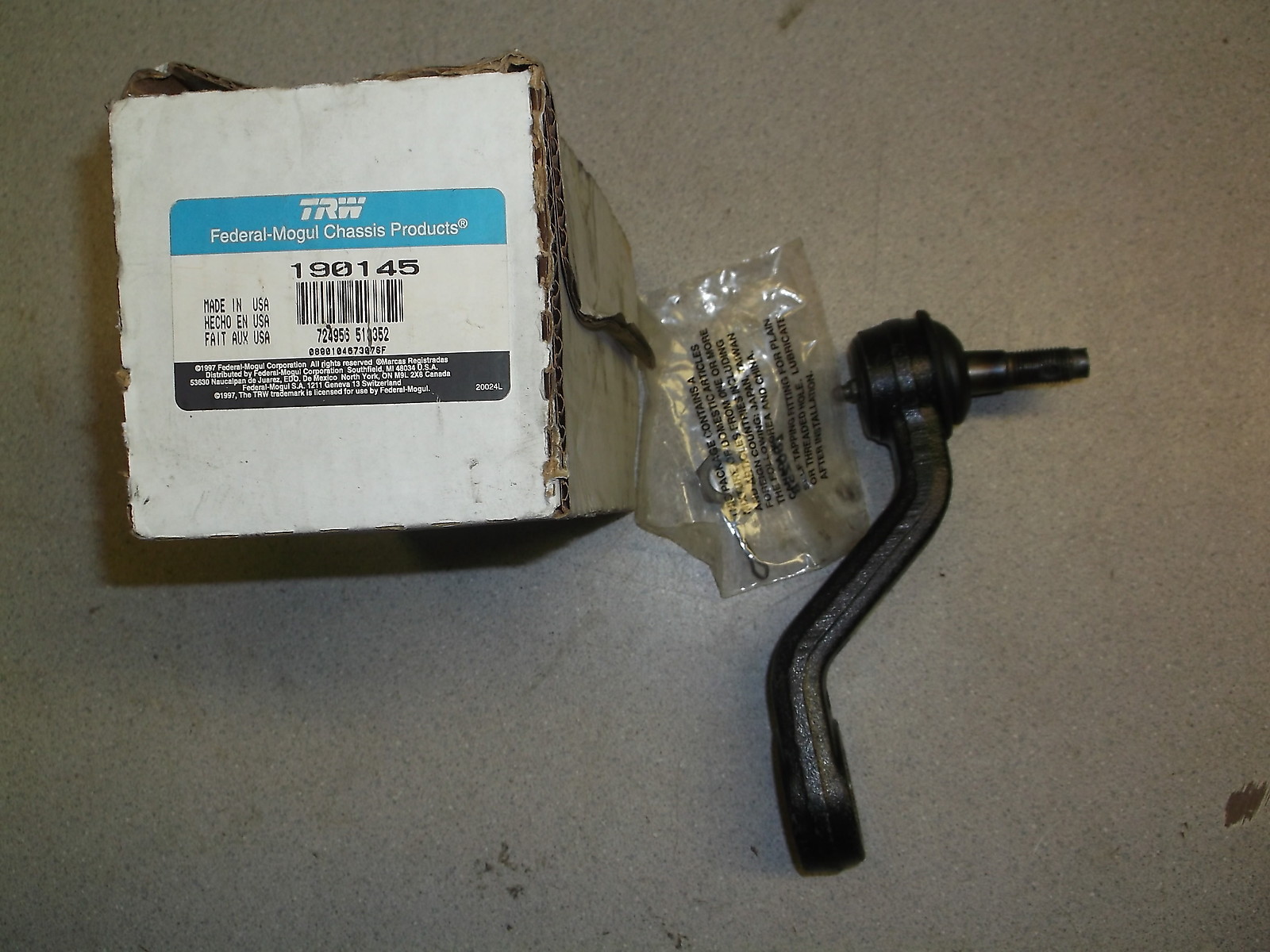 NEW Federal Mogul TRW 190145 Pitman Arm *FREE SHIPPING*