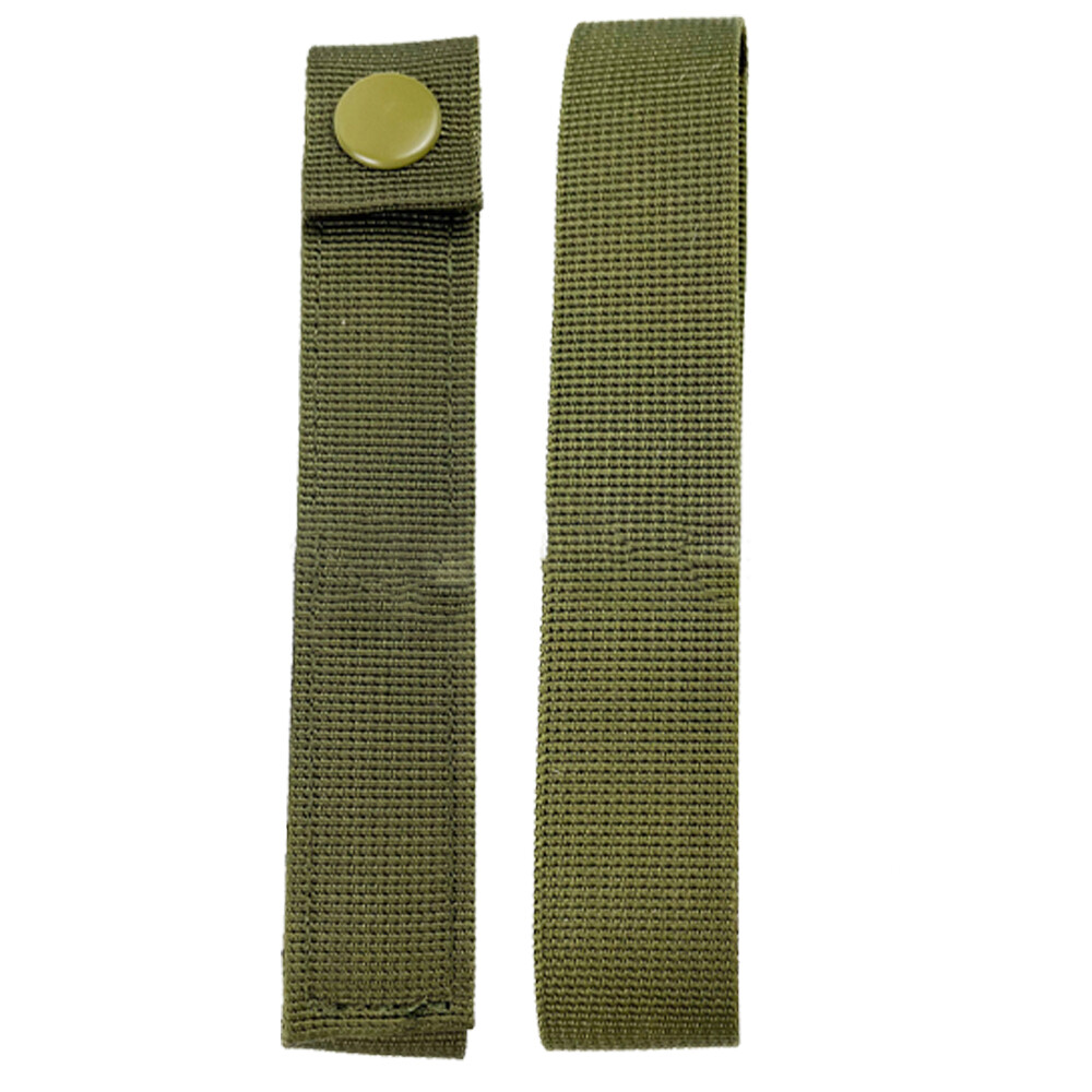 8 x 6" MOD MOLLE PALS Modular Web Gear Replacement Tie Straps Green
