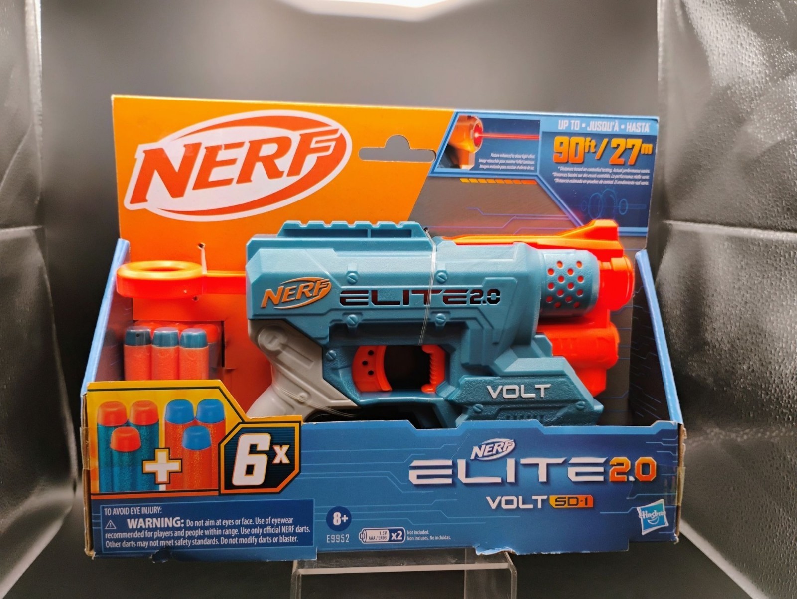 Nerf Elite 2.0 Volt SD-1 Foam Dart Blaster With 6 Darts