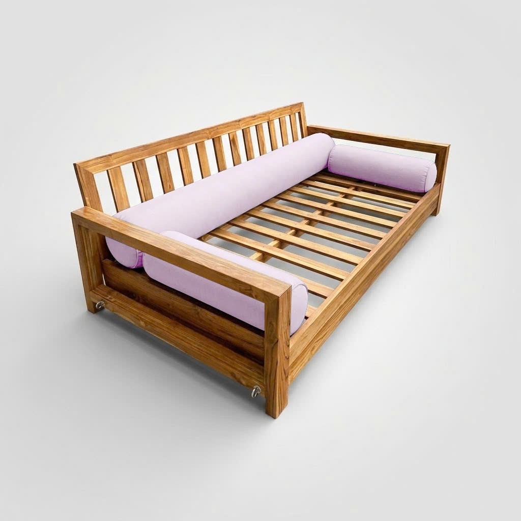 |COVER ONLY| STYLE 6 Twin Bolster Pillow Daybed Porch Swing Pipe Trim AD107