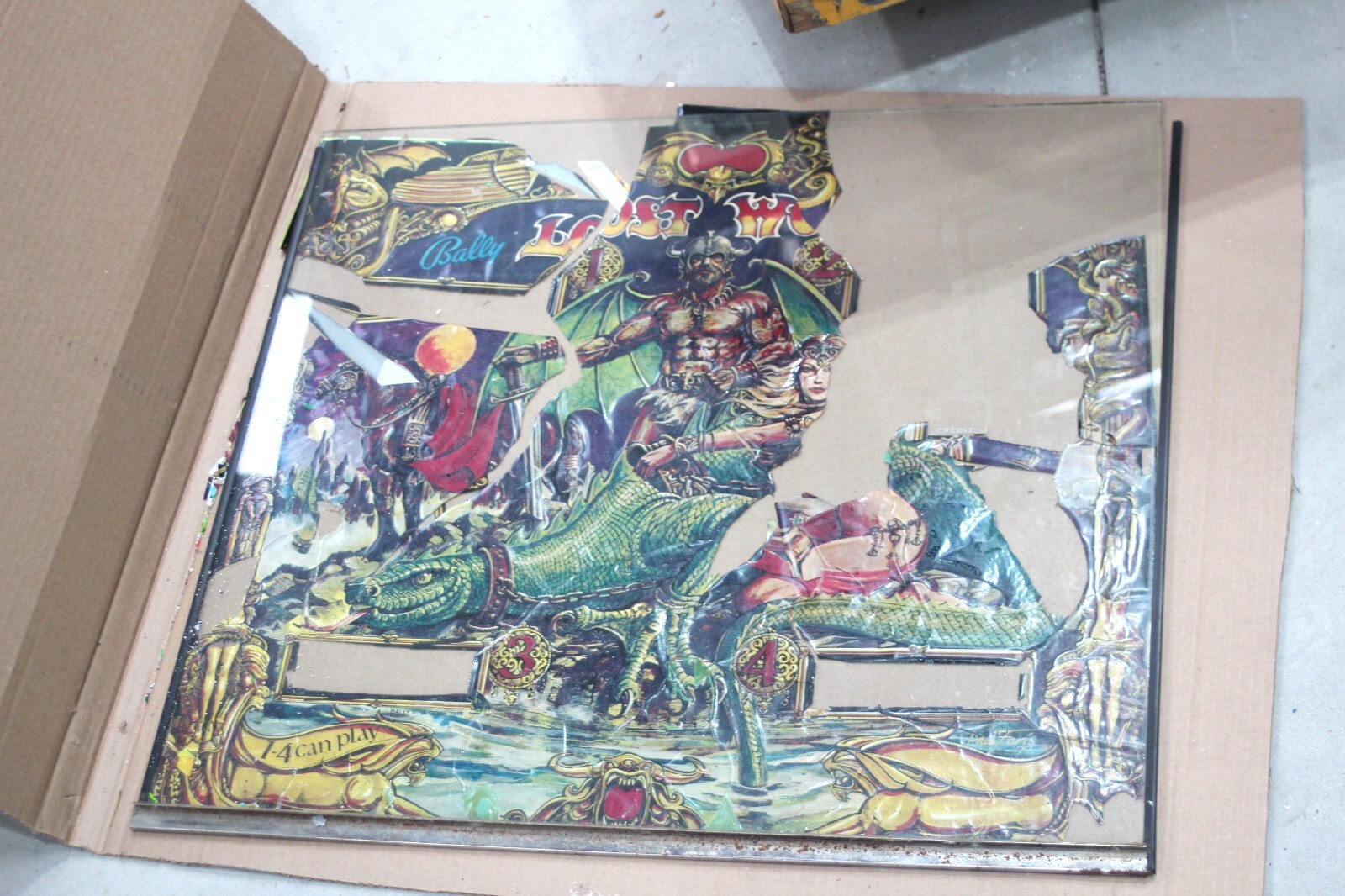 1978 BALLY LOST WORLD Pinball Machine- Restoration Project