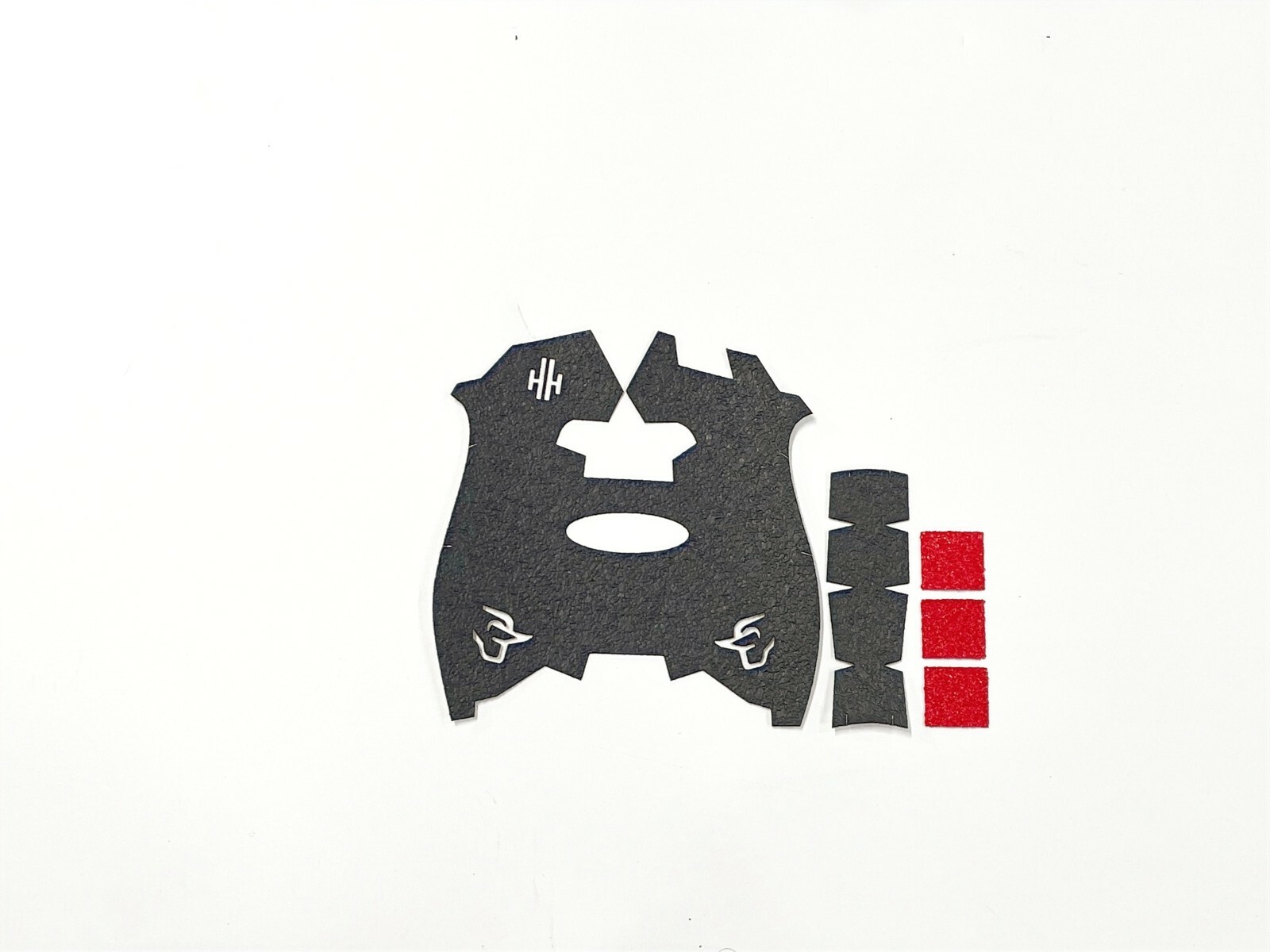 Handleitgrips Textured Rubber Gun Grip for Taurus TX22 Red Insert