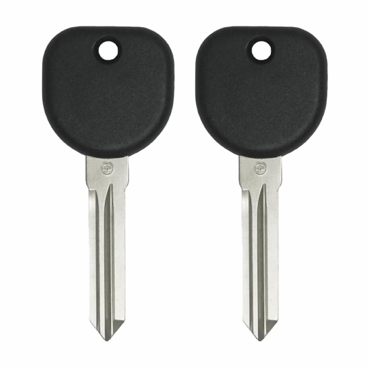 X2 SOLID HEAD TRANSPONDER IGNITION CHIP KEYS FOR 2005-2013 CHEVY MALIBU LS LT