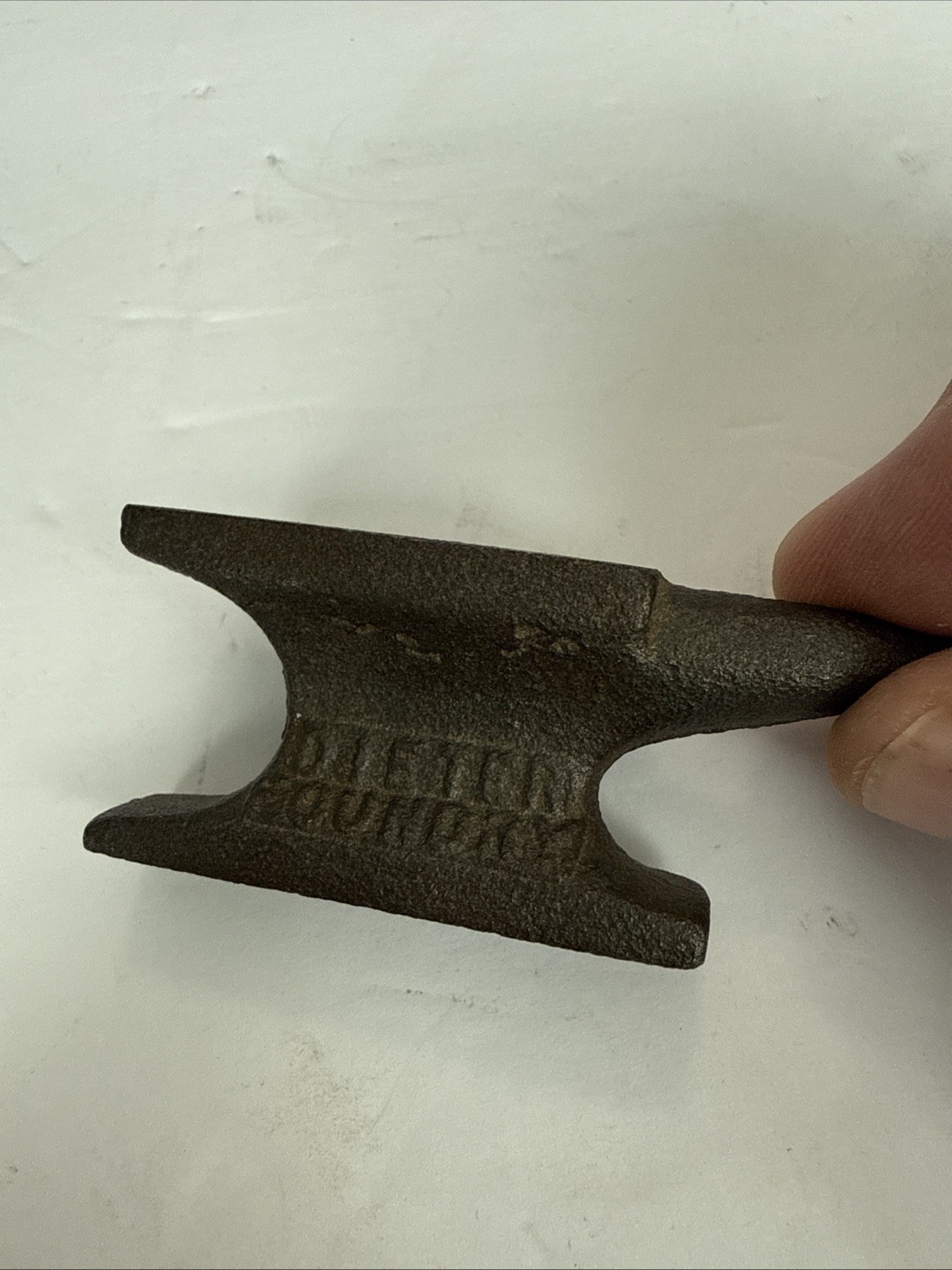 Dieter Foundry ( Cherryville - Berlinsville, Pa.) Miniature Advertising Anvil