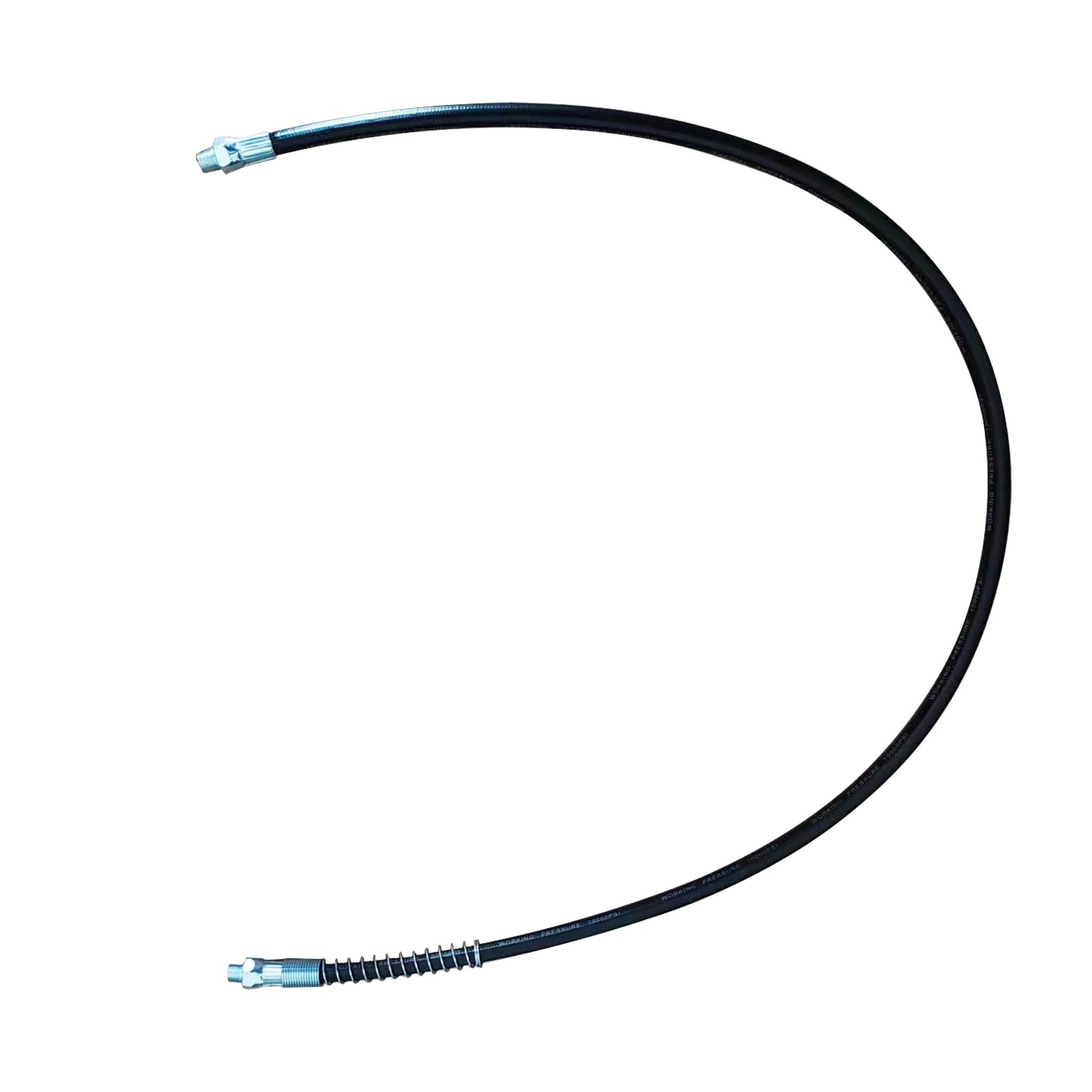 39.3 INCH Grease Flex Hose 4500PSI Grease Hose Extension with Coupler/1/8" NP...