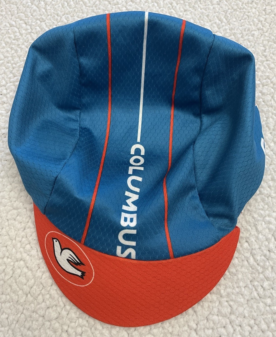 COLUMBUS PEACE HEX-TEK® Wicking Polyester Team Cycling Cap B38