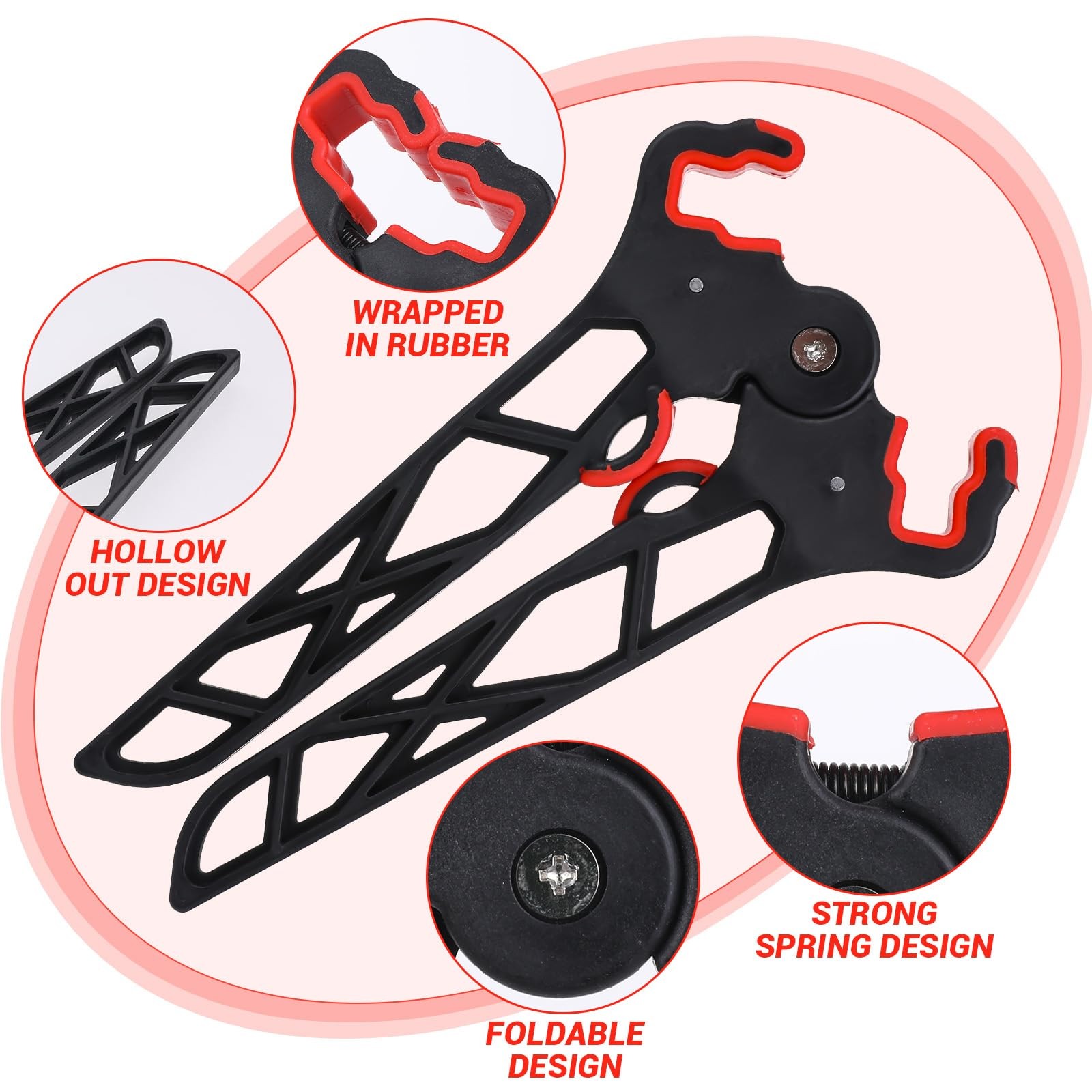 Folding Bow Stabilizer Stand with Removable Bipod for Bowhunting Accessories