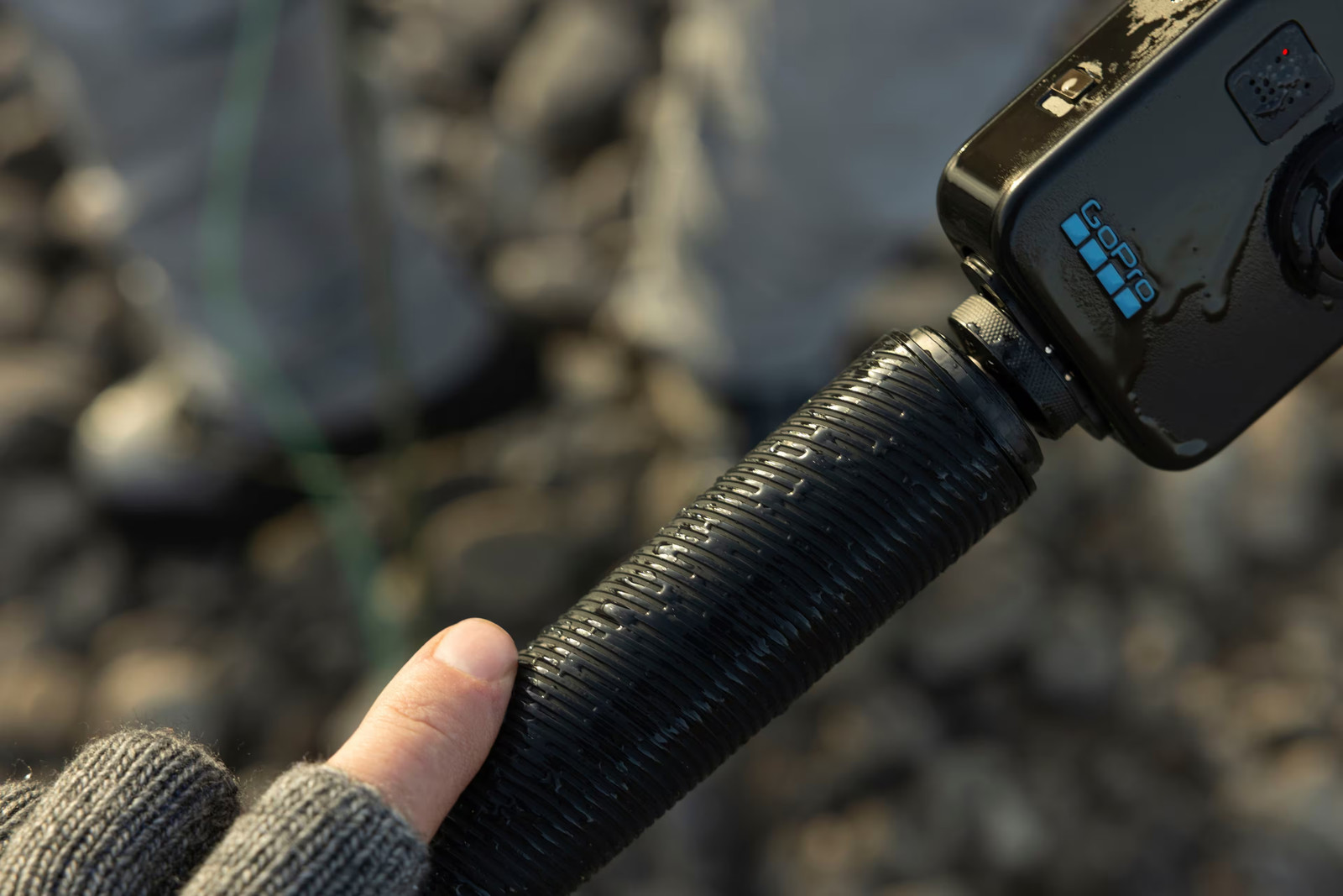 GoPro - 9ft (2.7m) Carbon Monopod Extension Pole - Black