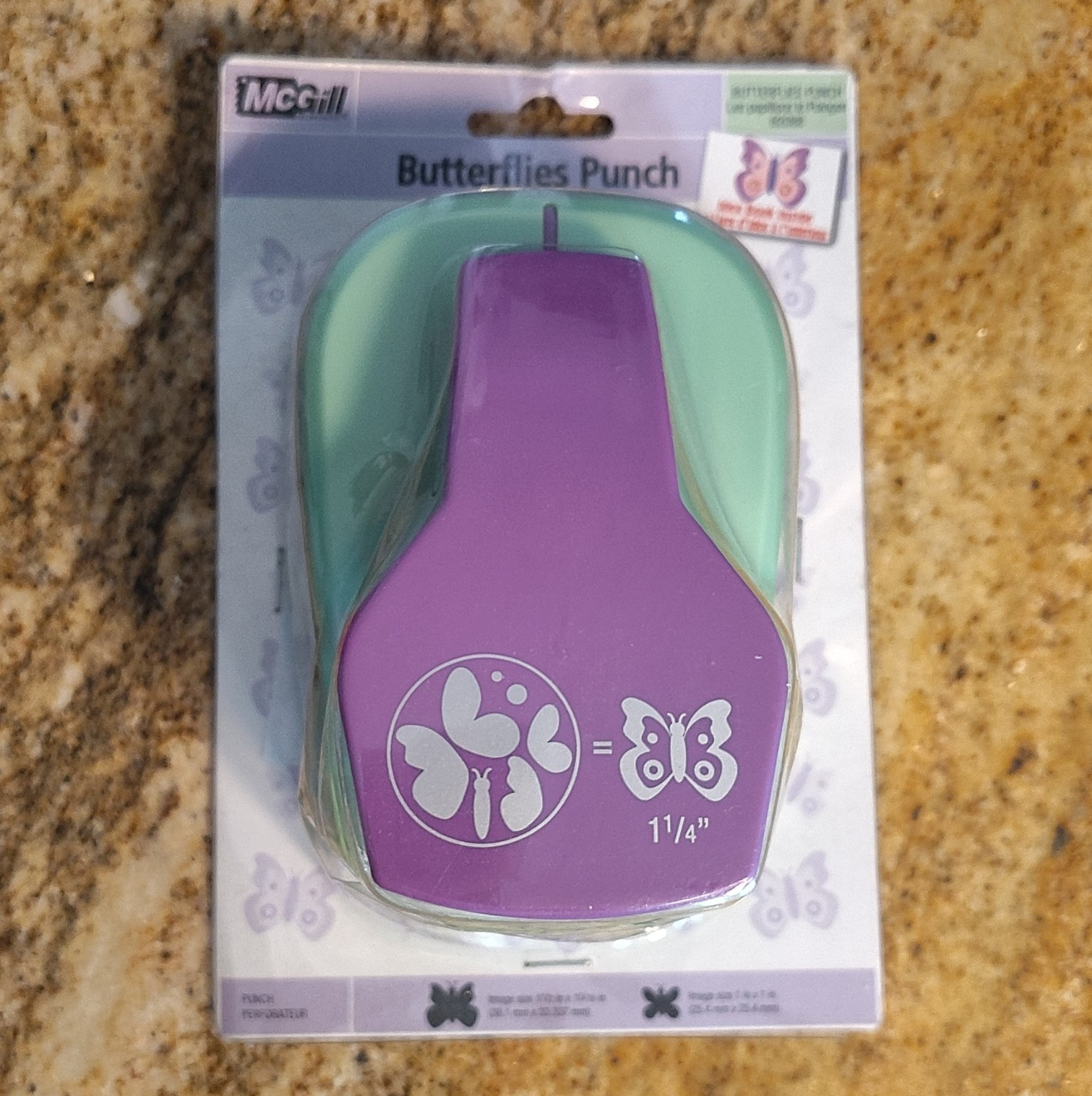 McGill Butterflies Punch Paper Punch 1-1/4 in Craft Punch