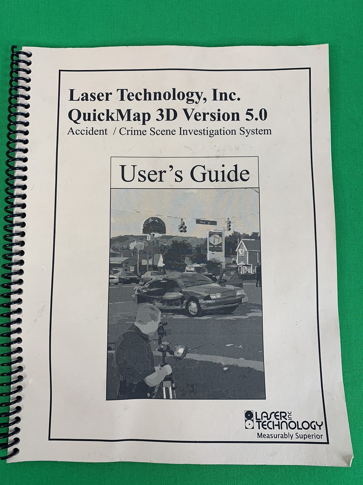 Laser Technology QucikMap 3D Software CD & User Guide, CSI, Impulse