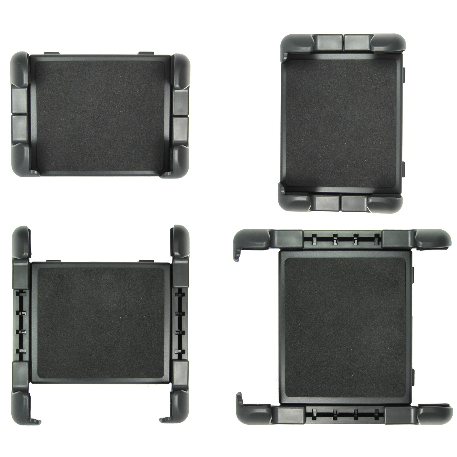 Heavy Duty Tablet ELD Aluminum Dashboard Wall Mount and AMPS Drill Base for iPad