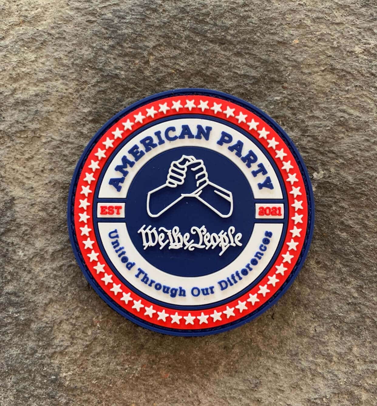 American Party PVC Morale Patch