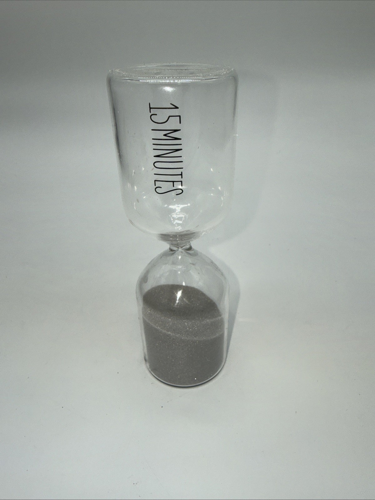 15 Minute Sand Timer Hourglass Glass