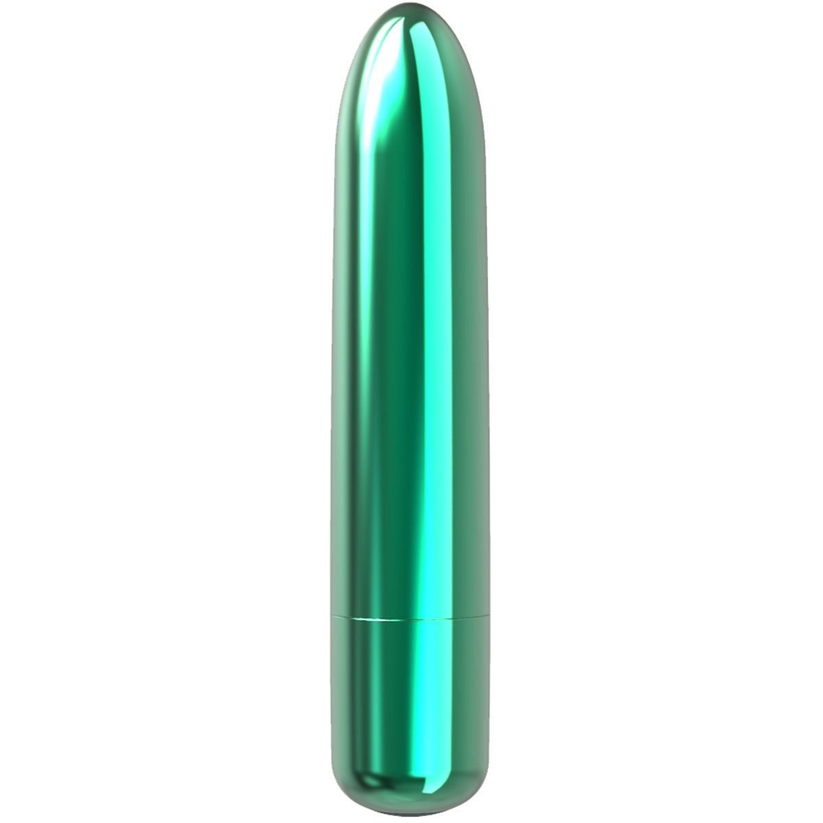 Bullet Point 4" Teal Bullet Vibrator - 10 Functions Waterproof