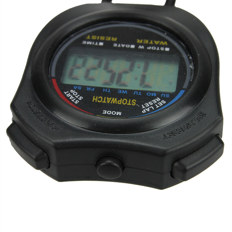 Digital Sport Stopwatch Timer Electronic Digital Countdown Timer and Stopwatch